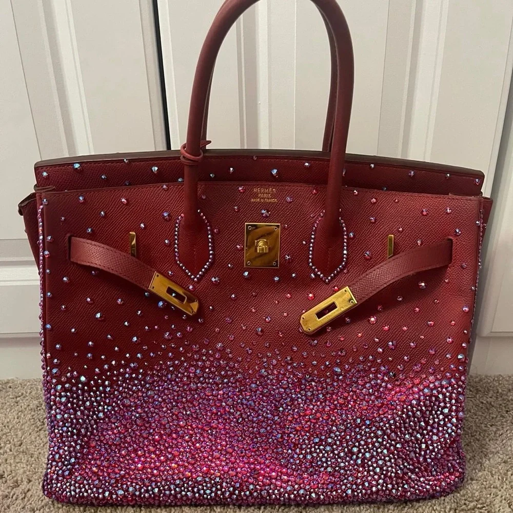 Hermes strassed Birkin 35 Paris Hilton - Picture 17 of 17